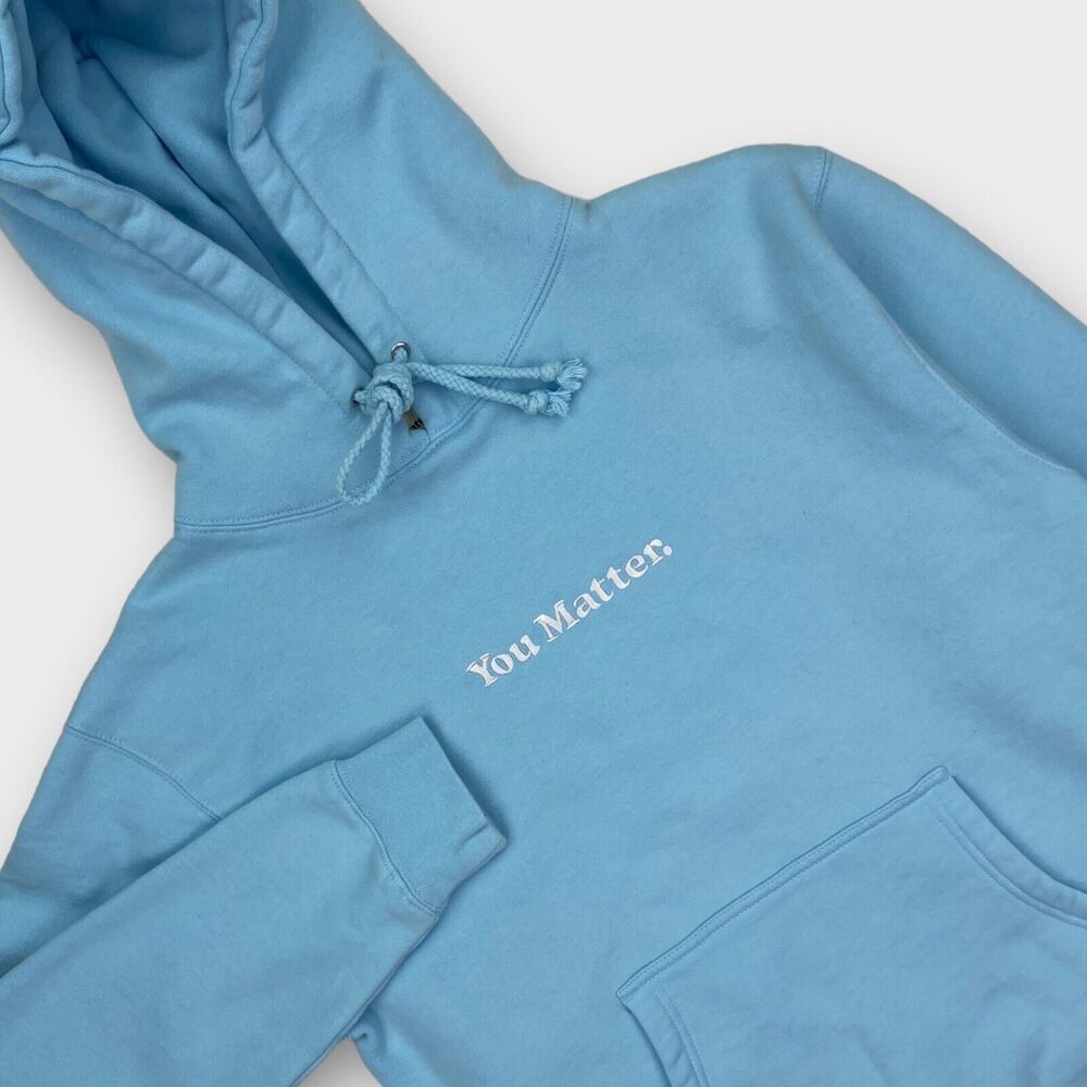 You Matter Hoodie Demetrius Harmon Mens Extra Small Relaxed Pullover Sweatshirt